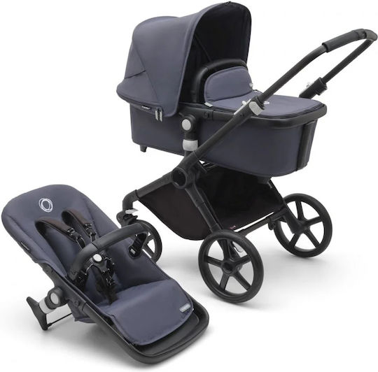 Bugaboo Fox Бебешка количка 2 в 1 Буреносно синьо 9.9кг