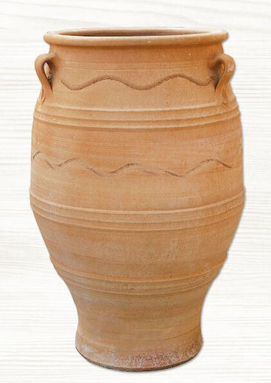 Ceramart Topf Ton Braun 25x25x30cm.