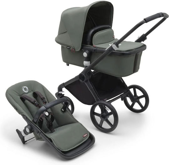 Bugaboo Fox 2 in 1 Adjustable 2 in 1 Baby Stroller Suitable for Newborn Forest Green 9.9kg
