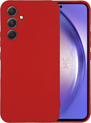 Sonique Umschlag Rückseite Silikon Rot (Galaxy A54) 201970