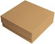 THalassinos Disposable Pastry Shop Paper Box Kraft 19x16.5x8cm 12pcs