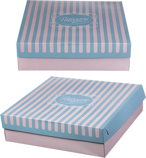 Intertan Set von 10 Boxen Konditorei 35x35x10cm