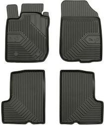 Frogum Σετ Μπροστινά και Πίσω 4τμχ για Renault Logan Ford Edge Dacia Duster / Logan 2010-2013 Μαύρα Frogum Σετ Μπροστινά και Πίσω 4τμχ για Renault Logan Ford Edge Dacia Duster / Logan 2010-2013 Μαύρα