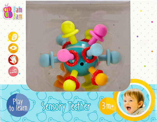 BamBam Αισθητηριακά Sensory Teether με Ήχους για 3+ Μηνών