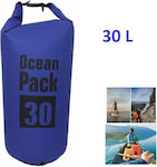 Ocean Pack Στεγανός Σάκος Ώμου με Χωρητικότητα 30 Λίτρων Μπλε