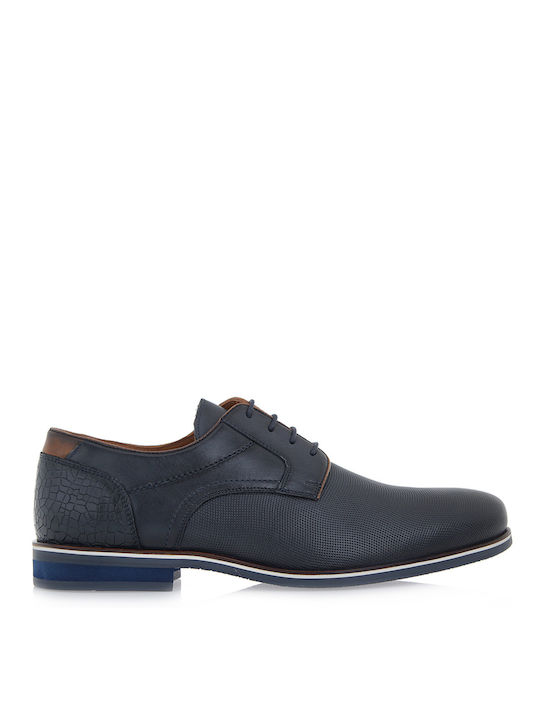 Renato Garini Leder Herrenschuhe Blau