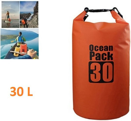 Ocean Pack Ocean Pack Waterproof Shoulder Bag 30L Orange