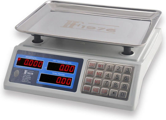 Constant Electronic Retail Scale with Weighing Capacity of 40kg and Division 5gr