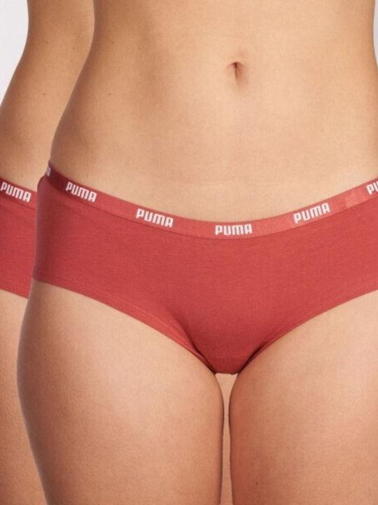 Puma Femei Boxer 2Pack Portocaliu