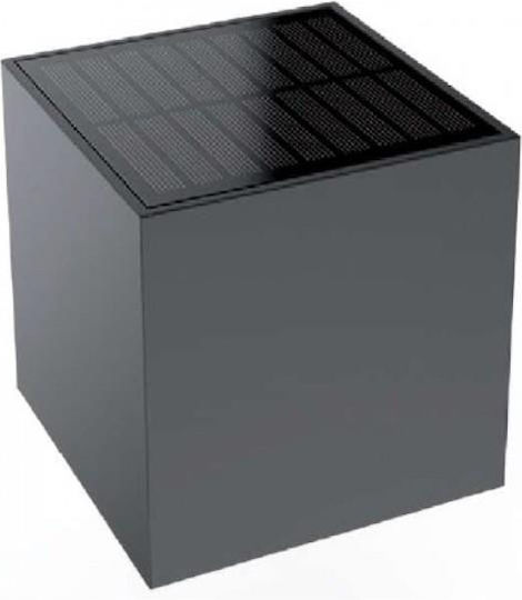 Fos me Wall Mounted Solar Light 50W 25lm Warm White 3000K with Photocell 10cmx10cmx10cmcm