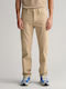 Trousers in Relaxed Fit Beige