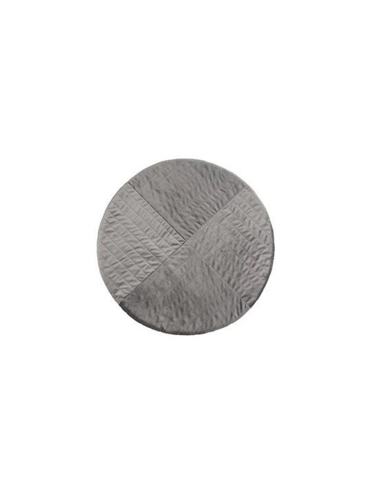 Nobodinoz Kilimanjaro Kinderteppich Rund mit Durchmesser 105cm Dicke 10mm