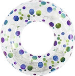 Jilong Sparkle Shine Series Colorful Dots Kids Inflatable Floating Ring 90cm