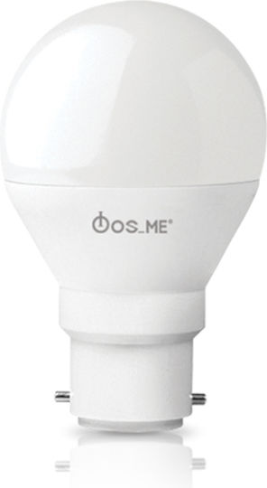 Fos me LED Bulb 7W for Socket B22 and Shape G45 Warm White 600lm