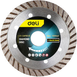 Deli DELI Δίσκος Κοπής Δομικών Υλικών 115mm