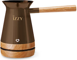 Izzy Electric Greek Coffee Pot 800W with Capacity 250ml Brown