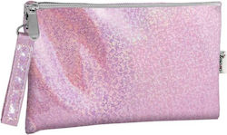 Tesoro Pvc Pencil Case Barrel Pink