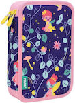 Milan FAIRY TALE Pencil Case Full with 2 Compartments Lilac