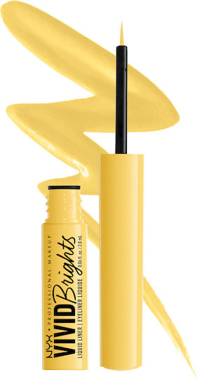 NYX Professional Makeup Vivid Brights Eye Liner 03 Had Me At Yellow 2ml