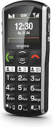 Emporia Simplicity Single SIM Mobil cu Buton Mare Negru