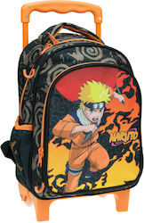 Gim Naruto Σχολική Τσάντα Τρόλεϊ Νηπιαγωγείου Πολύχρωμη