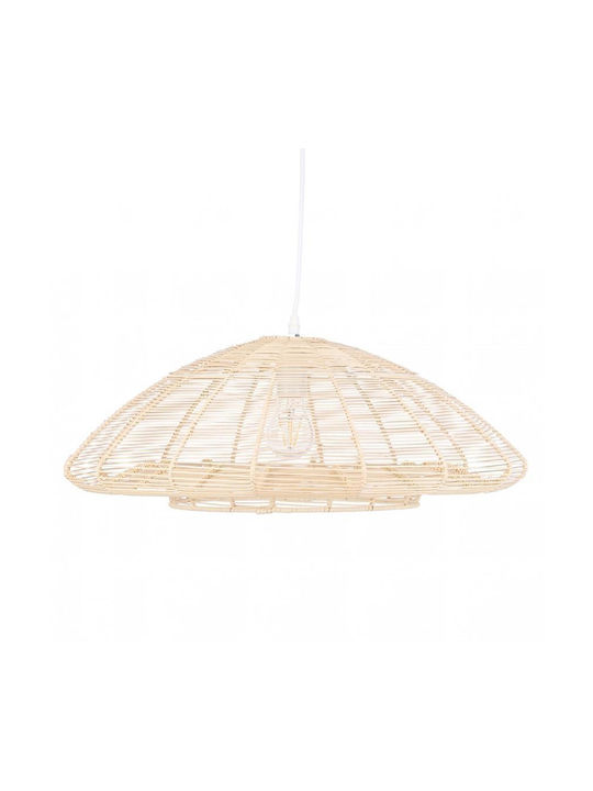 Kids Depot Kids Wooden Single Ceiling Light Zandi Beige 57x20cm