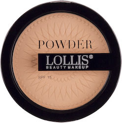 Lollis Beauty Make Up Compact Powder Πούδρα 02