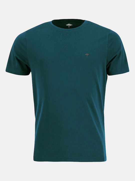 Fynch Hatton T-shirt Bărbătesc cu Mânecă Scurtă Benzină