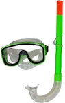 Bestway Μάσκα Θαλάσσης με Αναπνευστήρα σε Πράσινο χρώμα
