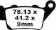 EBC Motorcycle Brake Pads for Aprilia Caponord / Pegaso 650 / Shiver / Dorsoduro Ktm DUKE / 125 Duke / 200 Duke / 690 Duke / 990 Supermoto Triumph Scrambler Yamaha MT-03 / XT 660