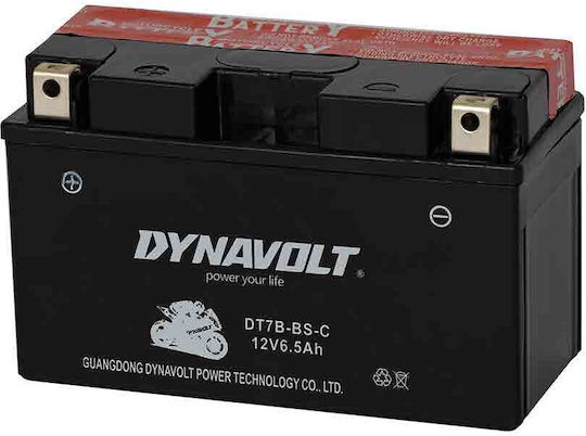 Dynavolt Motorradbatterie mit Kapazität 6.5Ah
