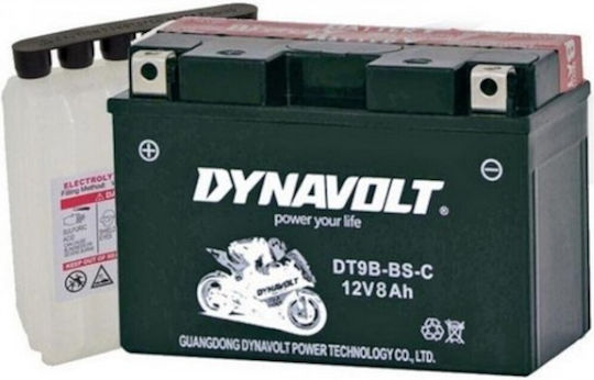 Dynavolt Motorradbatterie mit Kapazität 8Ah