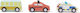 Kids Concept Pull Back Auto Set für 3+ Jahre