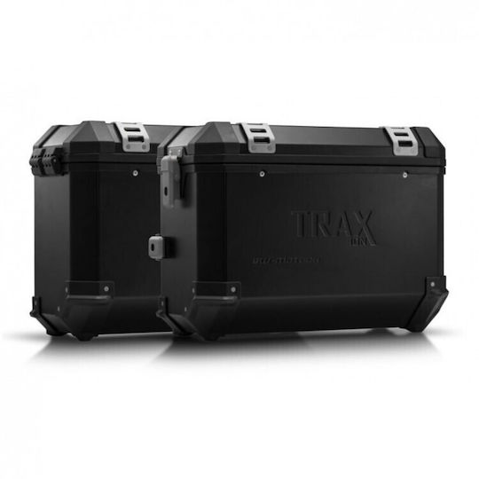 SW-Motech Trax Ion Σετ Πλαϊνές Βαλίτσες Μοτοσυκλέτας 37lt σε Μαύρο Χρώμα