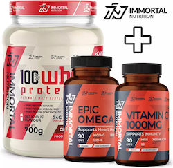 Immortal Nutrition 100% Whey Protein 100% Molke...