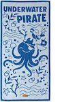 Kentia Triton Kids Beach Towel Light Blue 140x70cm