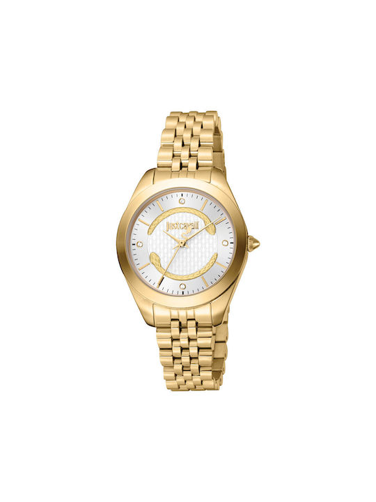 Just Cavalli Watch with Gold Metal Bracelet