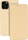 Smart Buchen Sie Synthetisches Leder Gold (iPhone 14 Pro Max)