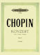 Edition Peters Frederic Chopin Konzert f moll Opus 21 Εκδόσεις Peters für Klavier