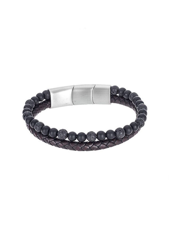 Senza Herren Armband aus Stahl