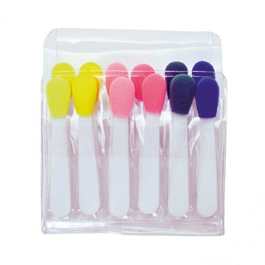 Eurostil Set Mit Make-up Pinsel Für Lidschatten 12 Stück