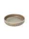 Espiel Gobi Serving Bowl Round Ceramic Beige with Diameter 15cm