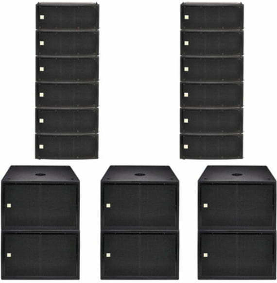 The Box Pro Σετ με Αυτοενισχυόμενα Ηχεία PA A 8 LA Line Array Bundle με ...