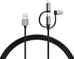 Varta Regular USB to Lightning / Type-C / micro USB 2m Cable