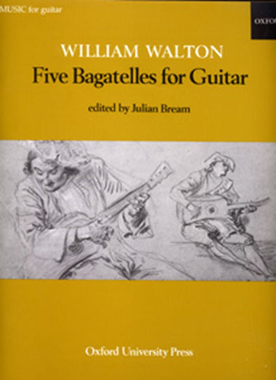 Oxford Walton William Five Bagatelles pentru Chitara / Instrumente cu coarde