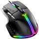 Spirit of Gamer Pro-M5 RGB Gaming Ποντίκι 12800 DPI Μαύρο
