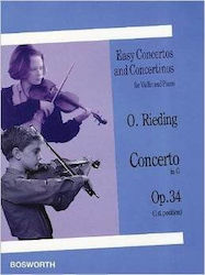 Bosworth Edition Rieding - Concerto in G Op.34 for Violin & Piano