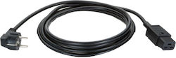 Bachmann Schuko - IEC C19 Cablu 3m Negru (352.175) Bachmann Schuko - IEC C19 Cablu 3m Negru (352.175)
