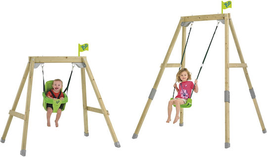 Tp Toys Κούνια Ξύλινη για 3+ Ετών