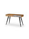 Mezo Kids Desk made of Melamine Brown 120x39x73cm